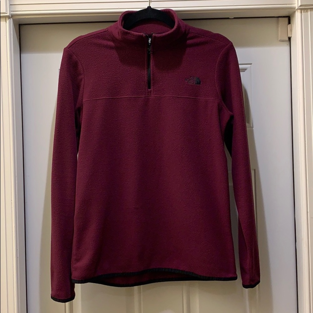 North Face Quarter Zip Fleece